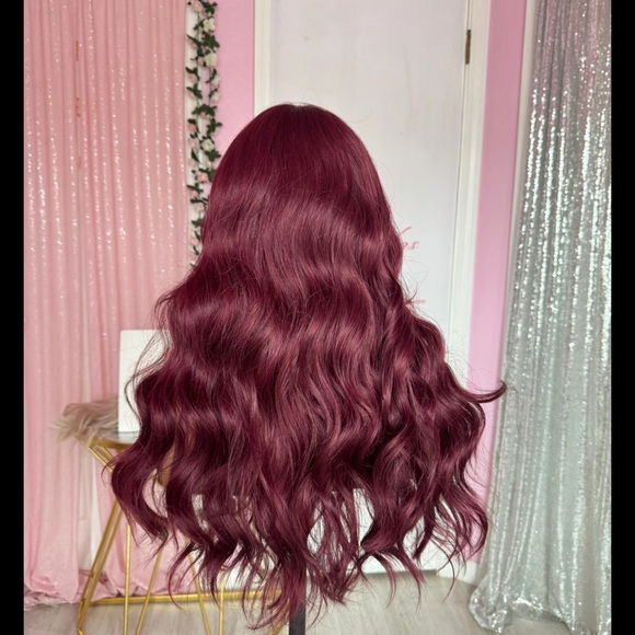 Human Hair Blended Lace Front Wig main image 10